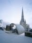 Spiral Cafe, Birmingham, View Towards Church, Marks Barfield Architects by Peter Durant Limited Edition Print