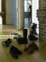 Siobhan Davies Dance Studios, London, 2006, Dancers Shoes Outside Rehearsal Studio by Richard Bryant Limited Edition Pricing Art Print