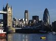 City Of London With Tower Bridge, 30 St Mary Axe, The Swiss Re And Tower 42 by Richard Bryant Limited Edition Pricing Art Print