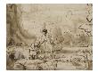 David Prenant Congã© De Jonathan by Rembrandt Van Rijn Limited Edition Print