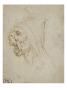 Tete D'homme A Profil Animal, La Bouche Ouverte by Leonard De Vinci Limited Edition Print