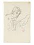 Carnet De Dessins : Etude De Personnage (Epaule, Tete, Bras) by Gustave Moreau Limited Edition Print