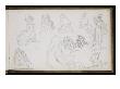 Carnet De Croquis : Paysans Et Enfants by William Adolphe Bouguereau Limited Edition Print