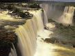 Towering Igwacu Falls Thunders, Brazil by Jerry Ginsberg Limited Edition Print