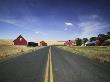 Back Road Leading To Country Barns, Walla Walla, Washington, Usa by Terry Eggers Limited Edition Print