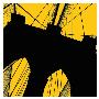 Brooklyn Bridge (Yellow) by Erin Clark Limited Edition Print