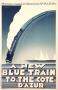 Blue Train-Cote D'azur by Zenobel Limited Edition Print