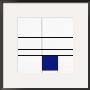 Composition With Blue, C.1935 by Piet Mondrian Limited Edition Pricing Art Print