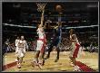 Denver Nuggets V Toronto Raptors: Nenâ And Andrea Bargnani by Ron Turenne Limited Edition Print