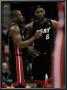 Miami Heat V Milwaukee Bucks: Dwyane Wade And Lebron James by Jonathan Daniel Limited Edition Print