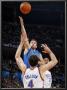Dallas Mavericks V Oklahoma City Thunder: Jose Barea And Nick Collison by Layne Murdoch Limited Edition Pricing Art Print