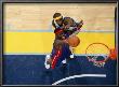 Detroit Pistons V Memphis Grizzlies: Ben Wallace And Zach Randolph by Joe Murphy Limited Edition Pricing Art Print