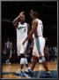 Memphis Grizzlies V Washington Wizards: Andray Blatche And Gilbert Arenas by Ned Dishman Limited Edition Pricing Art Print