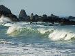 Jagged Rocks And Breaking Waves Along The Northern California Coast by Stephen Sharnoff Limited Edition Print