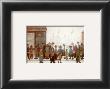 Waiting For The Shops To Open by Laurence Stephen Lowry Limited Edition Pricing Art Print