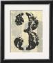 Vintage Numbers Iii by Ethan Harper Limited Edition Print