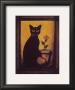 Framed Cat Ii by Jessica Fries Limited Edition Print