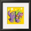 Triceratops by Kathy Middlebrook Limited Edition Print