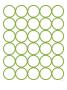 Green Circles by Avalisa Limited Edition Print