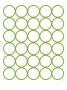 Green Circles by Avalisa Limited Edition Print