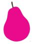 Pink Pear by Avalisa Limited Edition Print