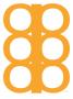 Orange Design, No. 300 by Avalisa Limited Edition Pricing Art Print