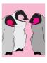 Pink Baby Penguins by Avalisa Limited Edition Pricing Art Print