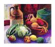 Vegetables And Stone Crocks by Wendy Hoile Limited Edition Pricing Art Print