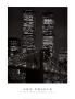 World Trade Center With Brooklyn Bridge, 2001 by Len Prince Limited Edition Print