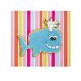 Whooshy Whale by Lauren Floodgate Limited Edition Print