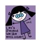 Let's Pretend We Like Each Other by Todd Goldman Limited Edition Print
