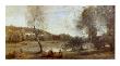 Ville D'avray, L'etang by Jean-Baptiste-Camille Corot Limited Edition Pricing Art Print