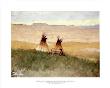 Stormy Morning At The Badlands by Frederic Sackrider Remington Limited Edition Print