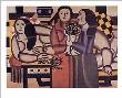 Trois Femmes Aux Fleurs, 1920 by Fernand Leger Limited Edition Print