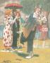 Golfing In Rain by Oberstein Limited Edition Pricing Art Print