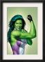 She-Hulk #9 Cover: She-Hulk by Mike Mayhew Limited Edition Print