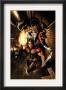 Uncanny X-Men #488 Cover: Storm, Nightcrawler And Thunderbird by Salvador Larroca Limited Edition Print