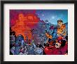 X-Men: The End #4 Group: Titan And Cyclops Fighting by Sean Chen Limited Edition Print