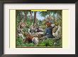 A Tribe Of Indian Scribe Monkeys by Richard Kelly Limited Edition Pricing Art Print