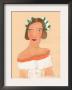 Lady With Flowers In Hair by Norma Kramer Limited Edition Print
