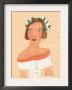 Lady With Flowers In Hair by Norma Kramer Limited Edition Print