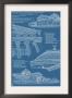 Museum Of Science And Industry Blueprint - Chicago, Il, C.2009 by Lantern Press Limited Edition Print