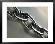 Close-Up Of Linked Chain by Ernie Friedlander Limited Edition Print