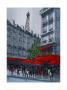 Street Cafã©, Paris by Geoff King Limited Edition Print