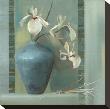 Orchids In A Blue Vase by Louise Montillio Limited Edition Print