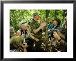 Rainforest Naturalist Teaching Tourists About The Rainforest, Costa Rica by Roy Toft Limited Edition Print