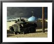 Vehicle Commander Glares Into The Military Operations On Urban Terrain Town by Stocktrek Images Limited Edition Print