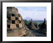 Arupadhatu View, 8Th Century Buddhist Site Of Borobudur, Unesco World Heritage Site, Indonesia by Bruno Barbier Limited Edition Print