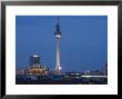 Fernsehturm, Television Tower, Telespargel, Evening, Berlin, Germany, Europe by Martin Child Limited Edition Print