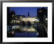 Pulteney Bridge Over The Avon River In Bath, England At Night by Richard Nowitz Limited Edition Print
